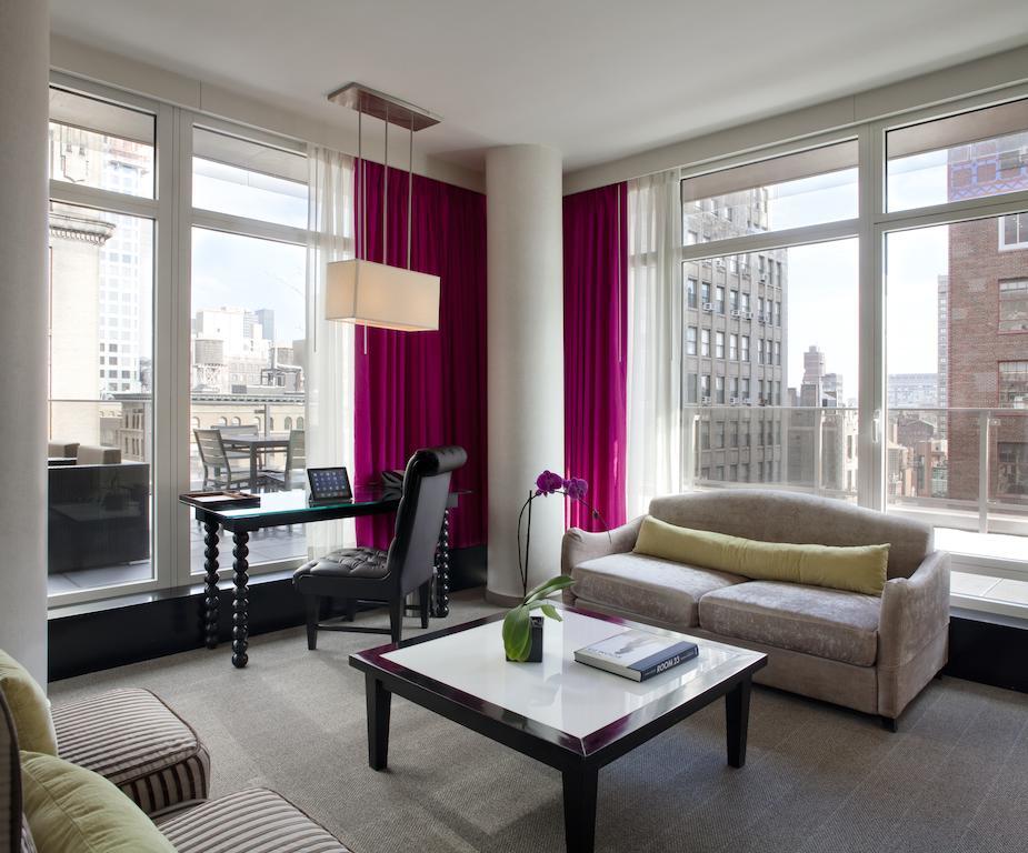 Royalton Park Avenue Hotel New York Exterior photo A living room at the Standard East Village