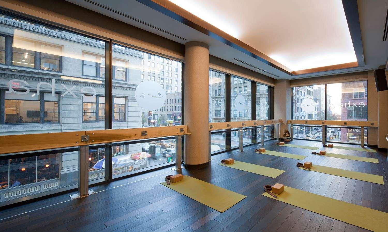 Royalton Park Avenue Hotel New York Exterior photo The yoga studio at the Virgin Hotel